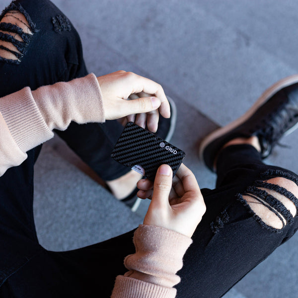 Grid Wallet - Carbon Fiber