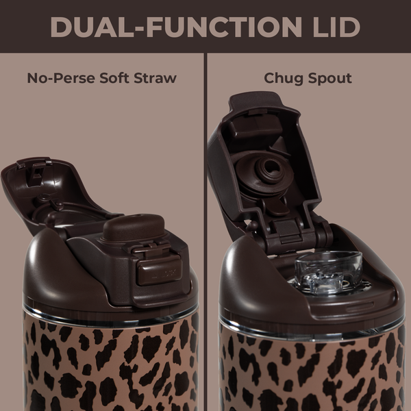 HydroJug - Brown Leopard
