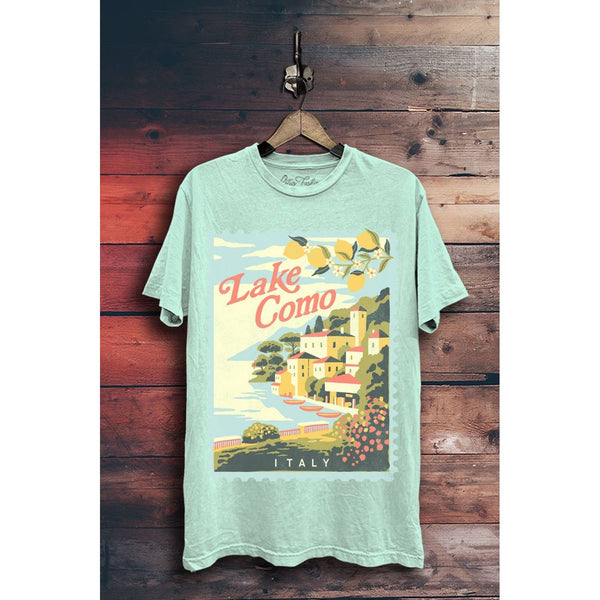Lake Como Italy Graphic Top