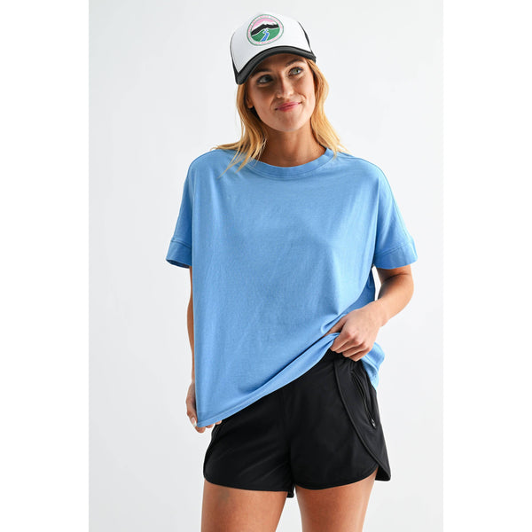 Pima Cotton SunFade Drape Tee