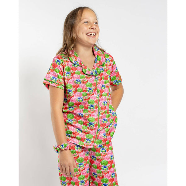 The Royal Standard - Girl's Under the Tree Sleep Pants Set   Pink/Multi   -Asst.