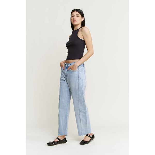 Mica Denim Super High Barrel Leg Jeans