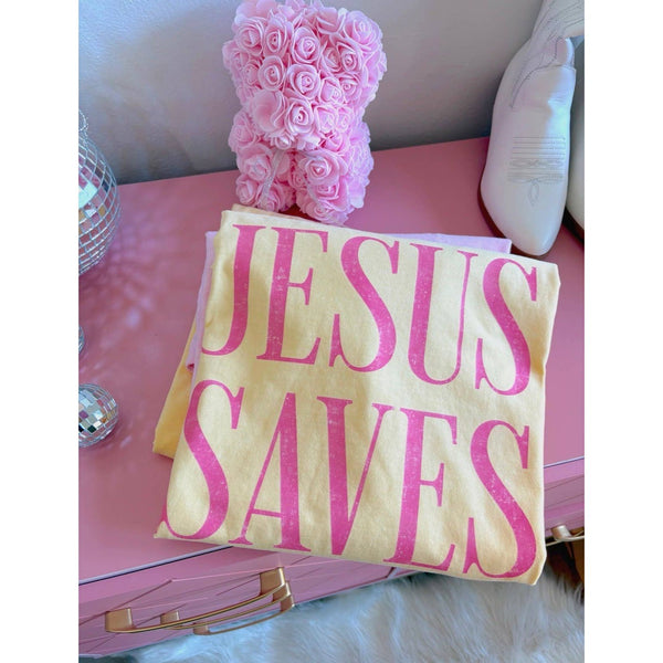 Jesus Saves Tee