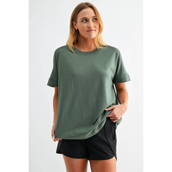 Pima Cotton SunFade Drape Tee