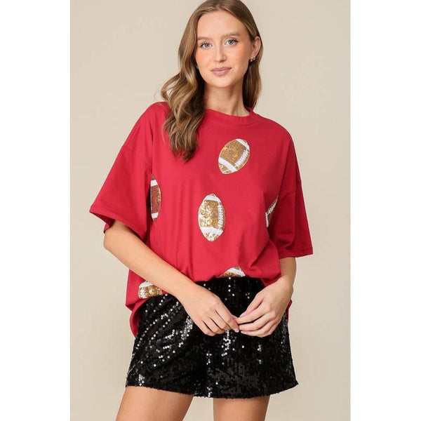 Game Day Dazzling Football T-Shirt
