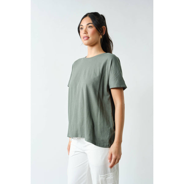 Shoreline Pima Cotton Slouchy Tee