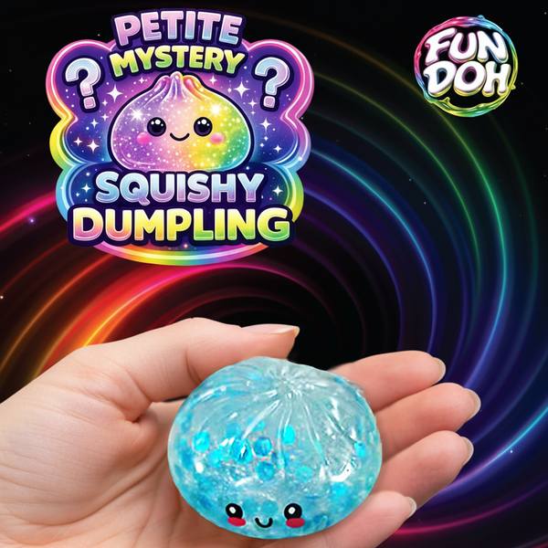 Novelty Brands - Fun Doh Petite (Mini) 2.5" Mystery Dumpling Squishy Toy
