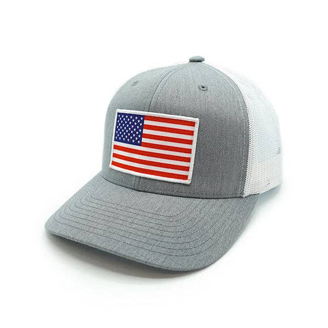 Shield Republic - USA Flag Woven Patch Hat