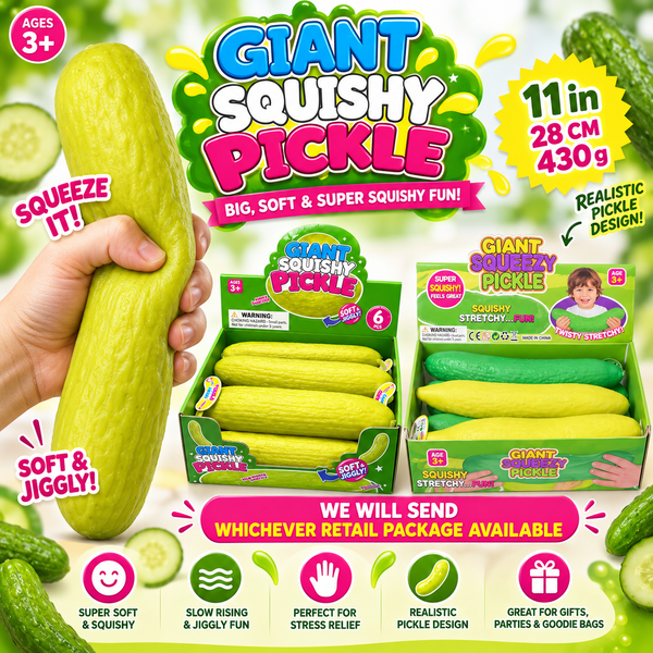 GS Wholesale (Formerly Known as Gypsy Soul) - Giant Squishy Pickle