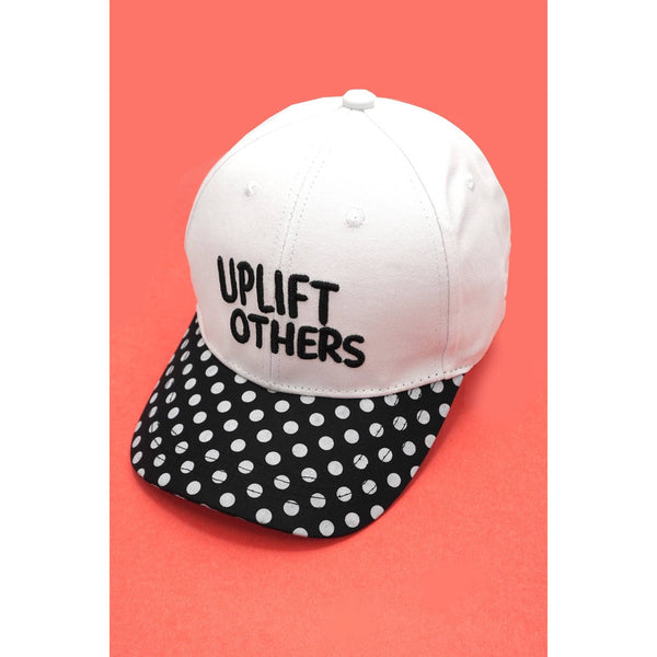 "Up Lift Others"  Polka Dot Baseball Cap |