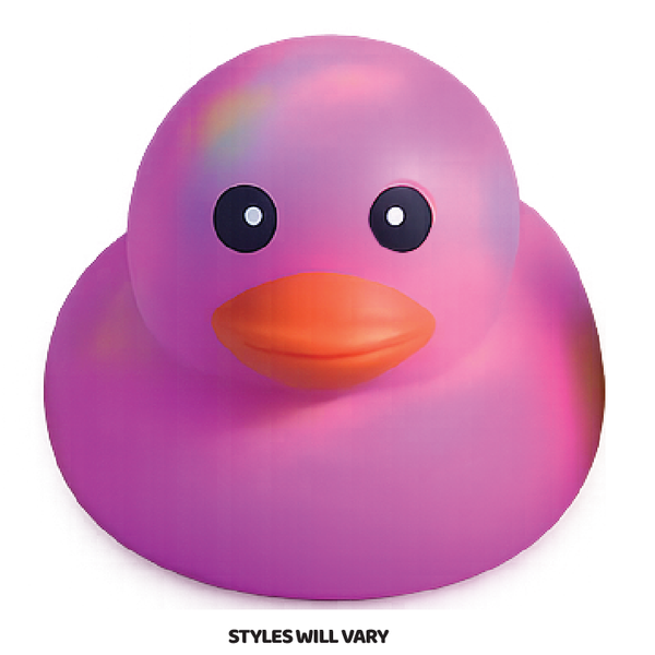 Novelty Brands - Fun Doh MEGA 5" Tie Dye Duck Squishy Toy - 8/Display