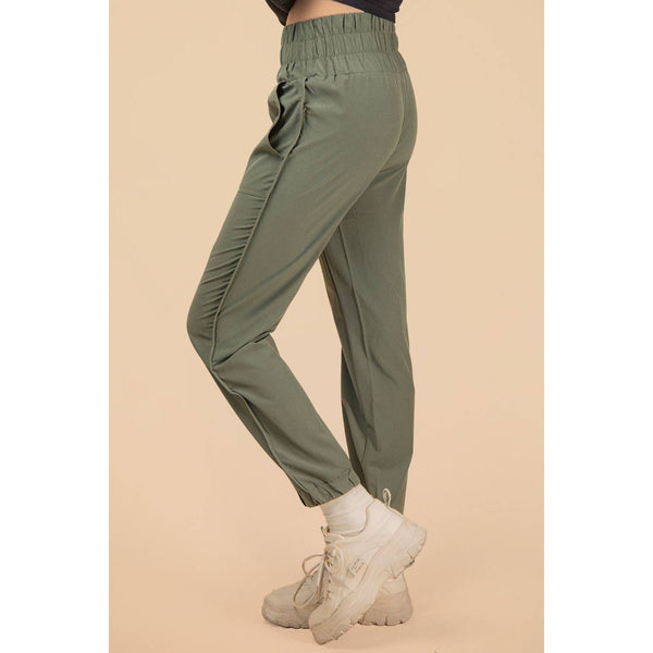 Elasticized Waist Jogger Pants