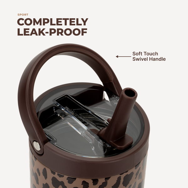 Brown Leopard HydroJug