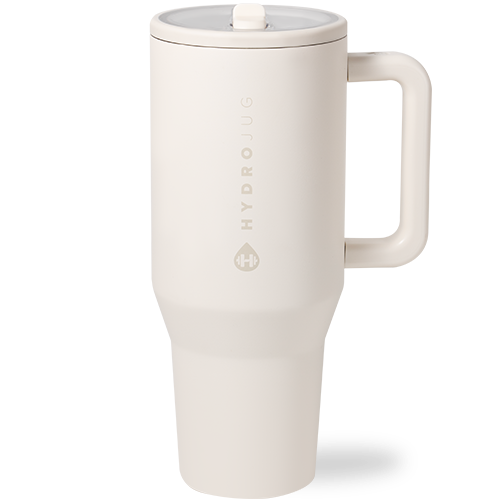 HydroJug - Cream HydroJug 40 oz Traveler Tumbler by HydroJug