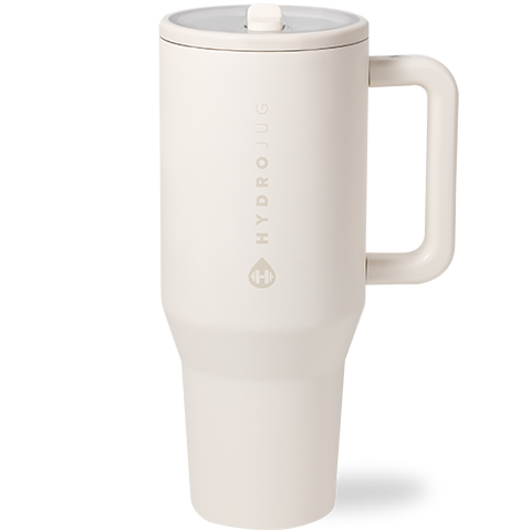 HydroJug - Cream HydroJug 40 oz Traveler Tumbler by HydroJug