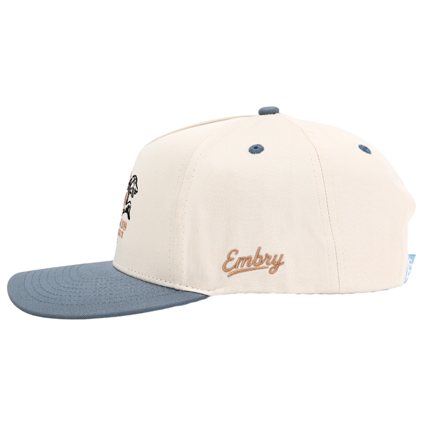Retriever Hat - Cream/Blue