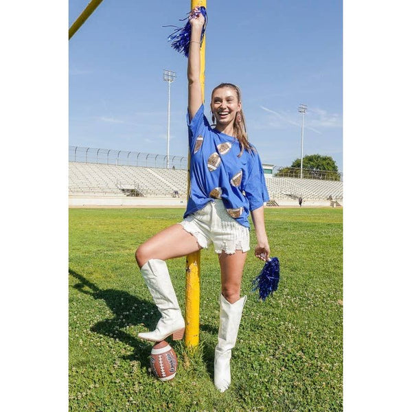 Game Day Dazzling Football T-Shirt