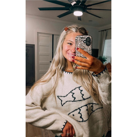 Double Fish Intsaria Sweater