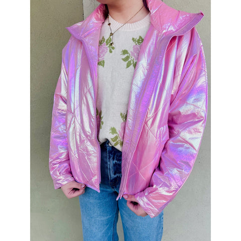 Pearlescent Quilt Jacket