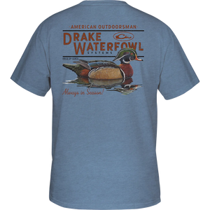 Drake Youth Wood Duck T-Shirt