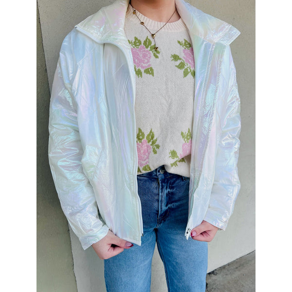 Pearlescent Quilt Jacket