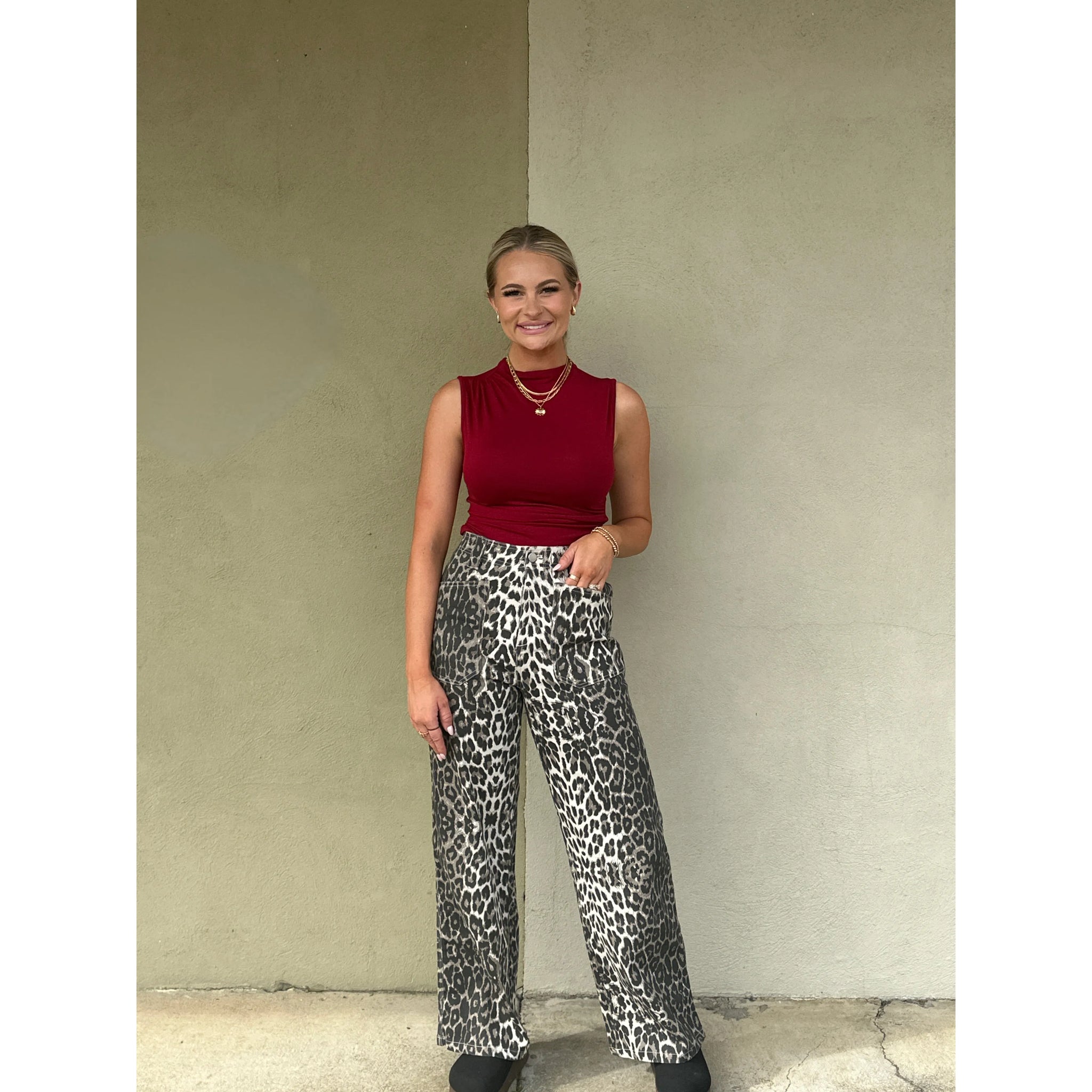 Stella Leopard Pants