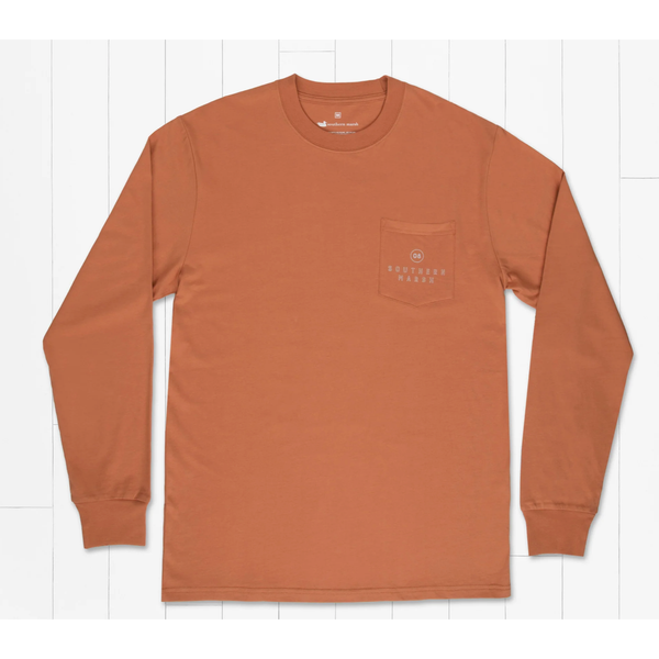 Southern Marsh Original Outline Long Sleeve T Shirt