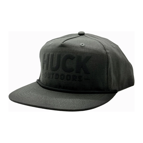 Huck Outdoors - Charcoal Rope Hat