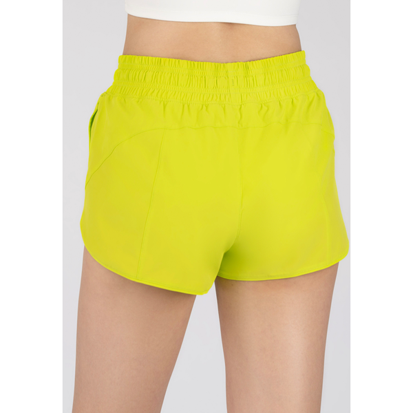Lightstreme Track Running Athletic Shorts - Lime Green