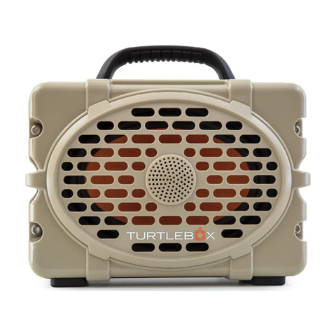 TURTLEBOX - Gen 2 Waterproof Bluetooth Portable Speaker - Tan