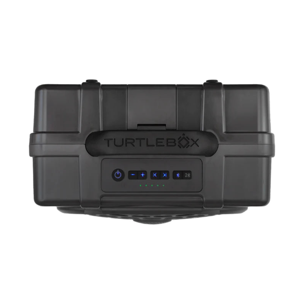 TURTLEBOX - Gen 2 Waterproof Bluetooth Portable Speaker - Black