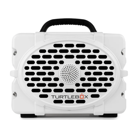 TURTLEBOX - Gen 2 Waterproof Bluetooth Portable Speaker - White