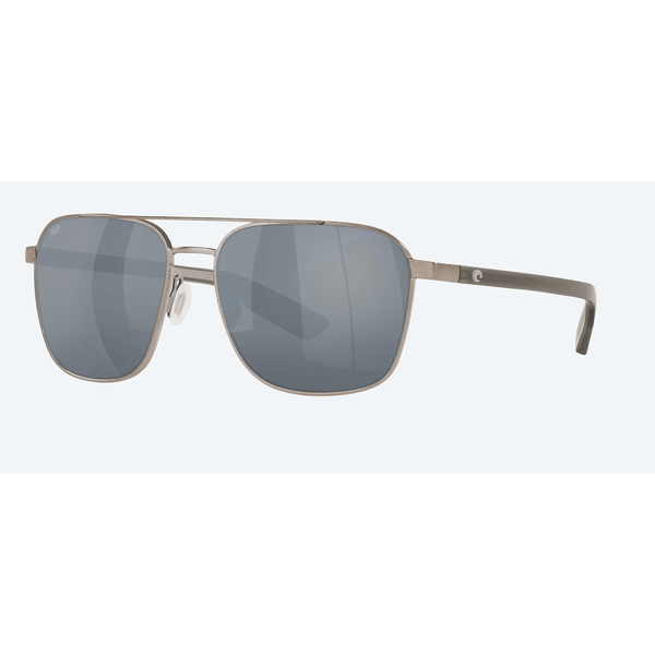 Costa Del Mar Wader -Gray Silver Mirror Polarized Polycarbonate Sunglasses