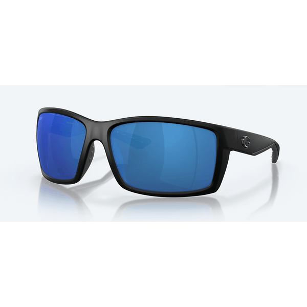 Costa Del Mar Reefton Blackout Polarized Sunglasses in Blue Mirror