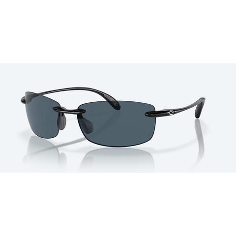 Costa Del Mar - Ballast Polarized Sunglasses - Shiny Black/Grey