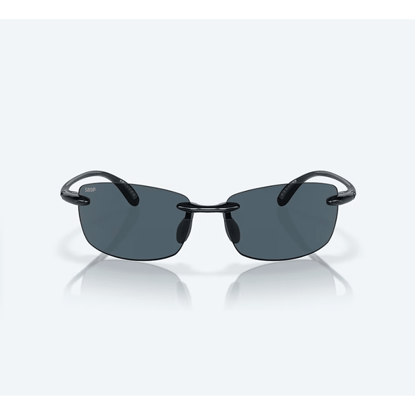 Costa Del Mar - Ballast Polarized Sunglasses - Shiny Black/Grey