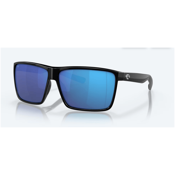 Costa Del Mar - Rincon Polarized Sunglasses - Shiny Black/Blue Mirror 580G