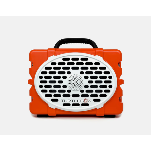 TURTLEBOX - Gen 2 Waterproof Bluetooth Portable Speaker - Orange