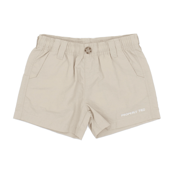 Properly Tied Youth Mallard Shorts - Khaki