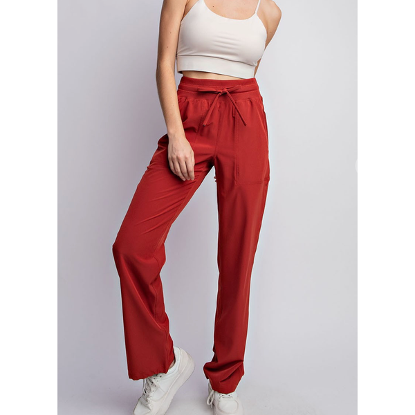 Oxford Mid Rise Joggers