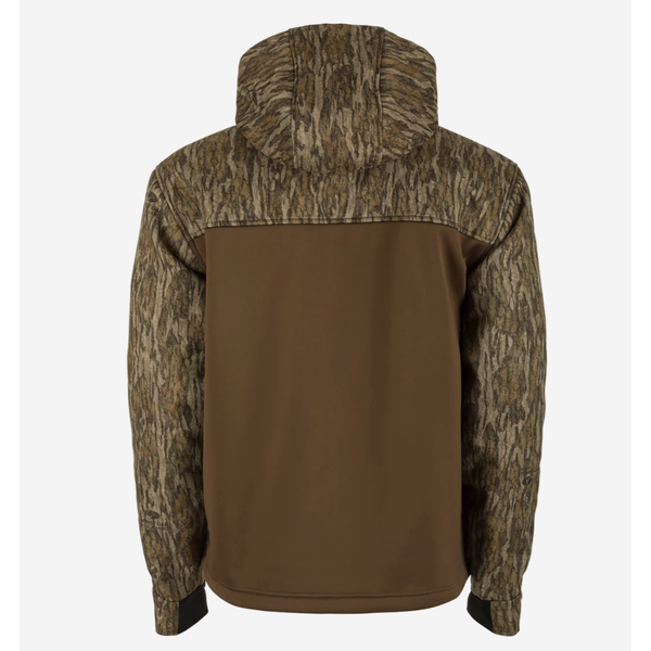 Drake Hole Shot Hooded Windproof Eqwader Full Zip Jacket - Bottomland