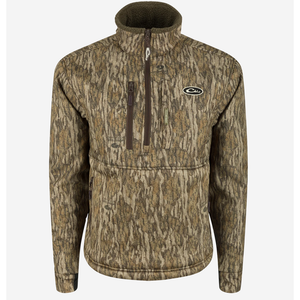 Drake Hole Shot Windproof Eqwader Quarter Zip Jacket - Bottomland