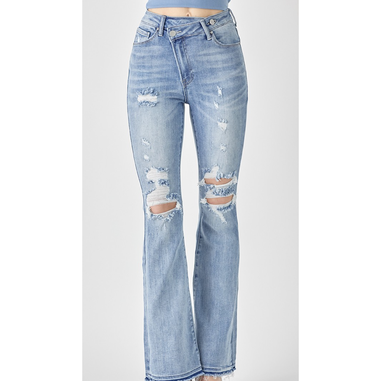 Crossover Flare Jeans