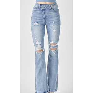 Crossover Flare Jeans