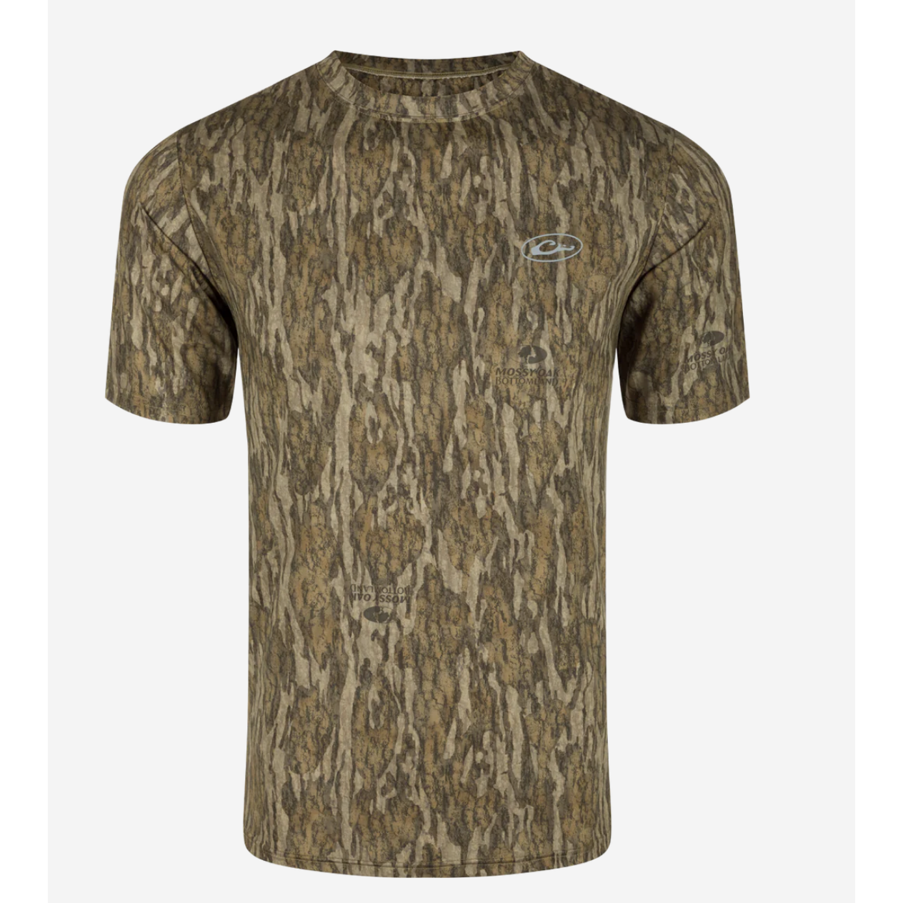 Drake Youth Camo Performance Short Sleeve Crew - Bottomland by Drake Waterfowl