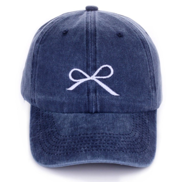 Bow Embroidered Hat by Southern Roots Clothing Company