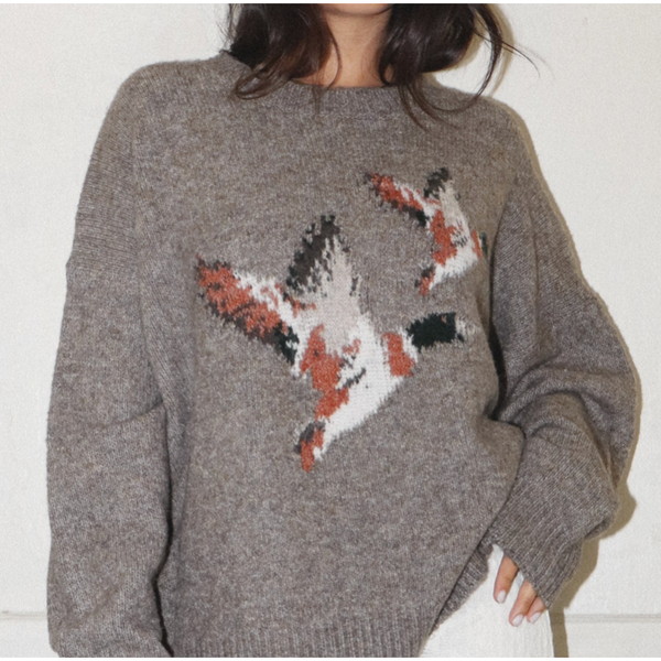Flying Duck Knit Sweater