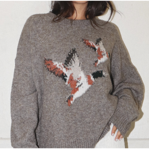 Flying Duck Knit Sweater