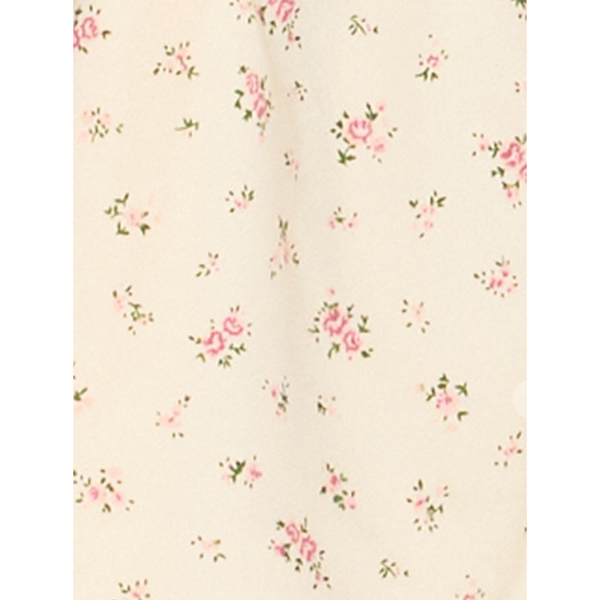 Elasticized Waistband Floral Print Lounge Pants