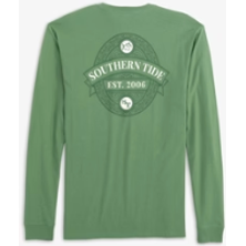 Southern Tide Long Sleeve Wrought Oval T Shirt